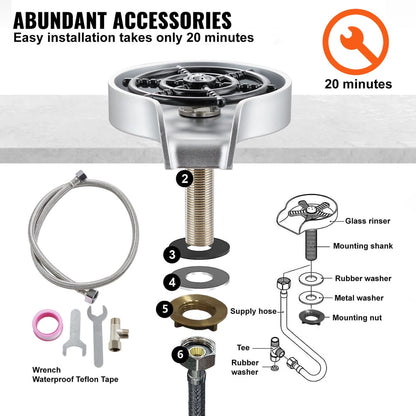Glass Cup Washer