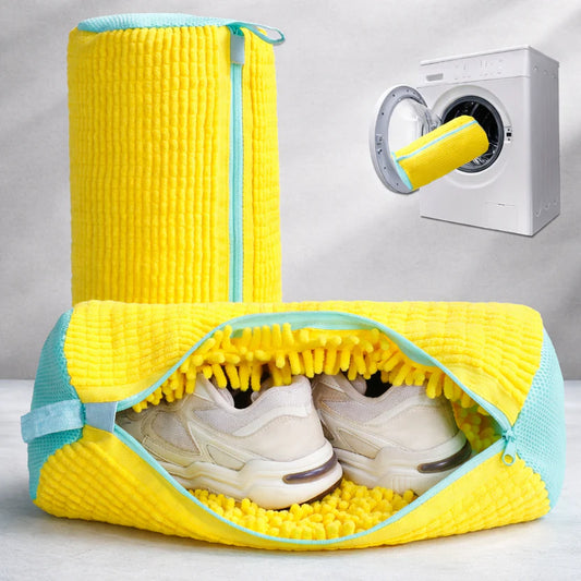 Machine-Wash Your Shoes Without Damage — Zero Bristle Marks, Zero Stress