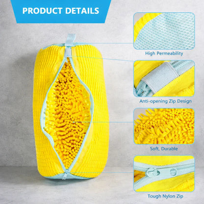 Machine-Wash Your Shoes Without Damage — Zero Bristle Marks, Zero Stress