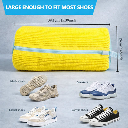Machine-Wash Your Shoes Without Damage — Zero Bristle Marks, Zero Stress