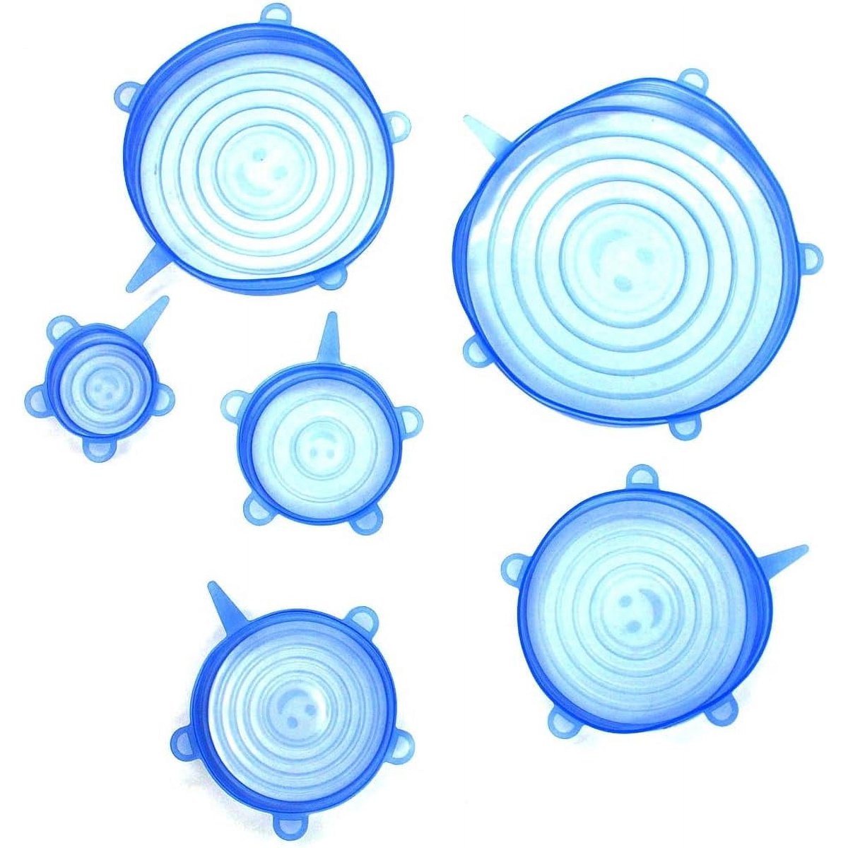 Silicone Stretch Lids 6 Pcs