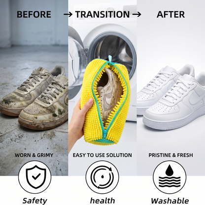Machine-Wash Your Shoes Without Damage — Zero Bristle Marks, Zero Stress