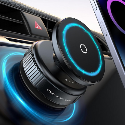 Hands-Free Driving Magnetic Phone Holder – 360° Rotation – SnapHold Pro