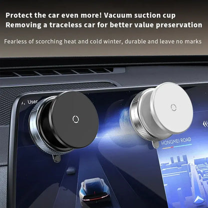 Hands-Free Driving Magnetic Phone Holder – 360° Rotation – SnapHold Pro