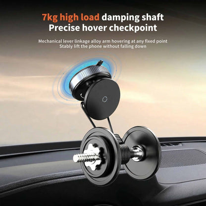 Hands-Free Driving Magnetic Phone Holder – 360° Rotation – SnapHold Pro