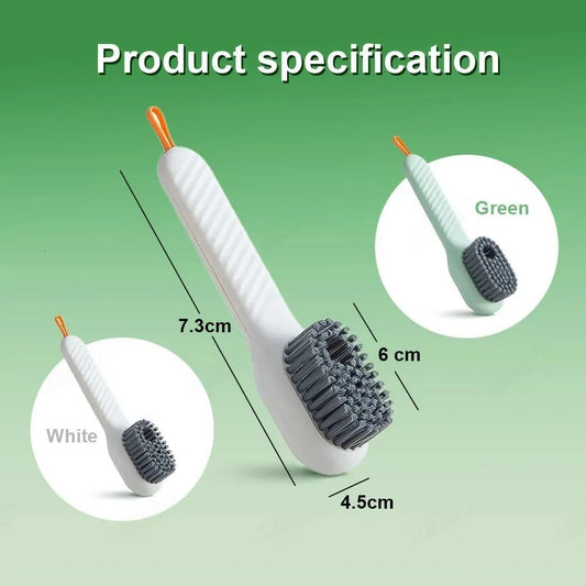 Soap Release Shoe Brush