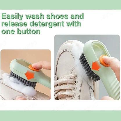 Soap Release Shoe Brush