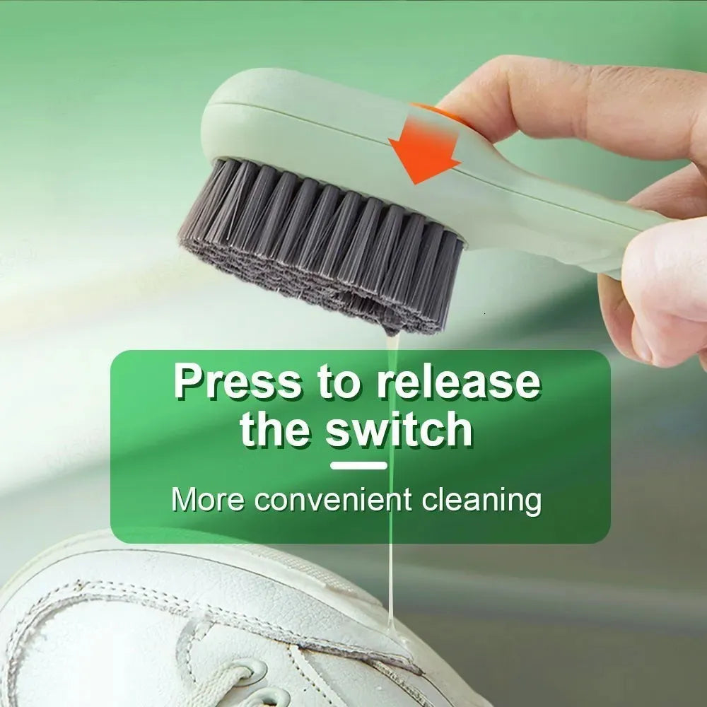 Soap Release Shoe Brush