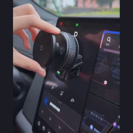 Hands-Free Driving Magnetic Phone Holder – 360° Rotation – SnapHold Pro